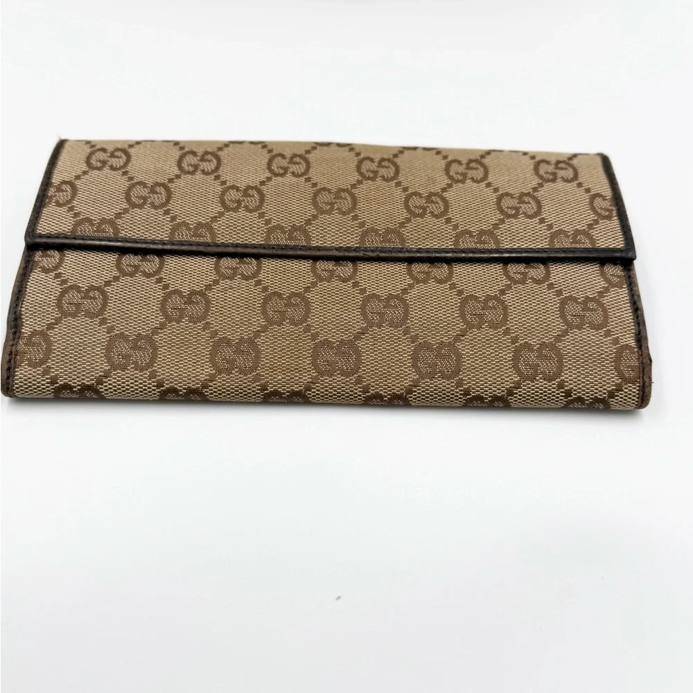 Gucci Beige and Brown Monogram Shoulder Bag And Wallet (Pelove) - Picture 10 of 15